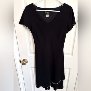 S.L. Fashions black dress size